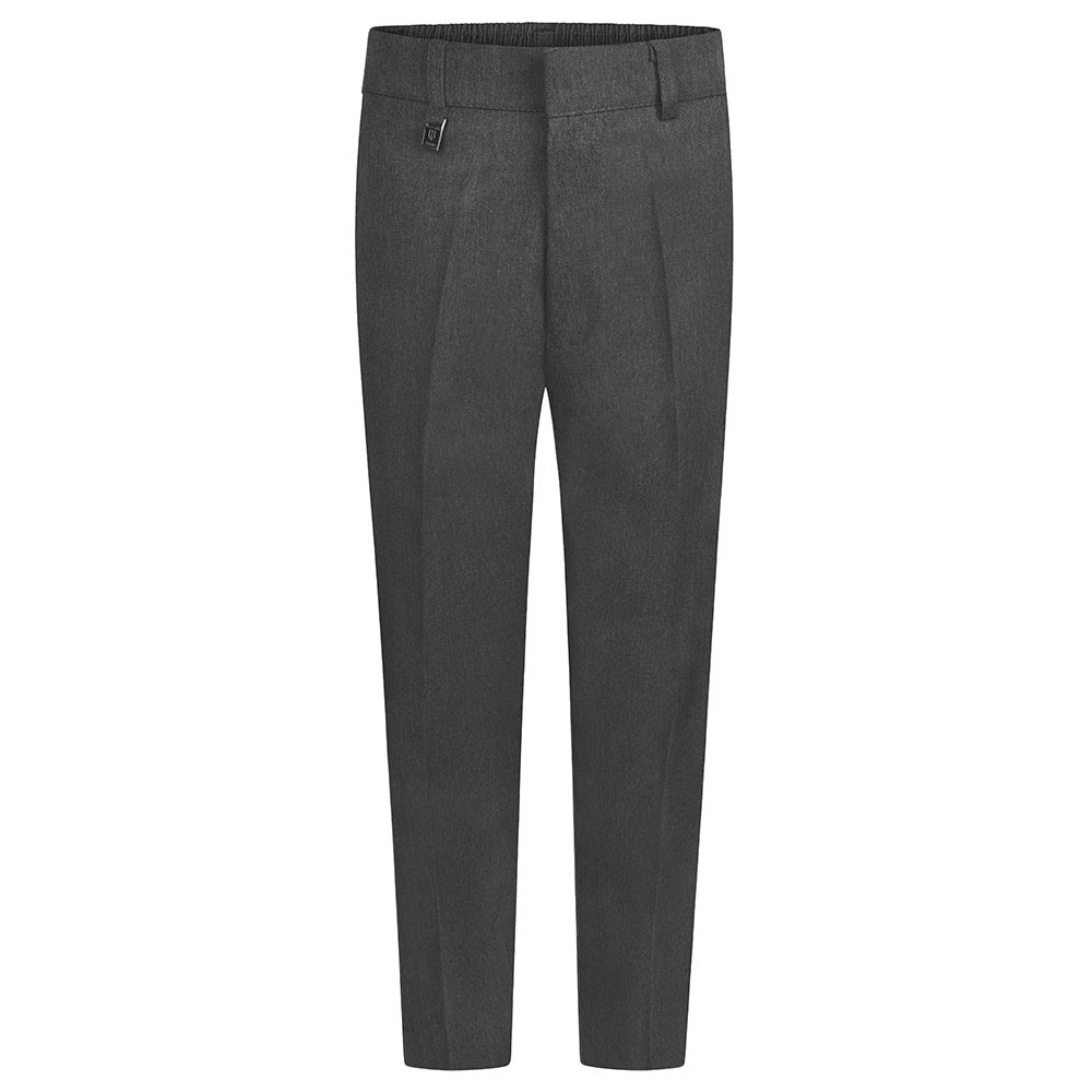 Cotton Gray Slim Fit School Uniform Trousers Size 2842 Packaging Type  Packet