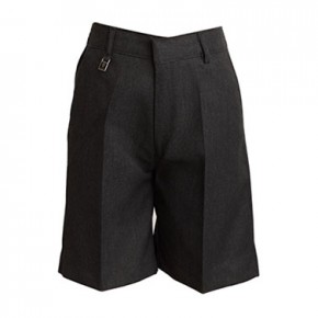 Grey Sturdy Fit School Shorts (7302GREY)