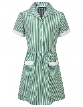 Girls Kinsale Corded Striped Summer Dress (7485)