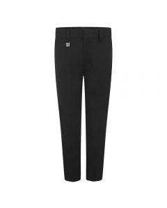 BLACK JUNIOR BOYS REGULAR FIT SCHOOL TROUSERS (7030BLACK)
