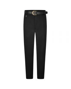 BLACK EXTRA STURDY FIT ELASTICATED SCHOOL TROUSERS (7040BLACK)