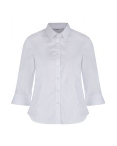 3/4 SLEEVE FITTED SCHOOL BLOUSE (7072)
