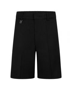 BLACK STANDARD FIT SCHOOL SHORTS (7300BLACK)