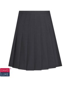 STITCHED DOWN PLEATS SCHOOL SKIRT (7447)