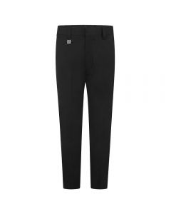 BLACK JUNIOR SLIM FIT SCHOOL TROUSERS (7480BLACK)