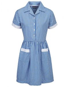 GIRLS 'AYR' GINGHAM DRESS (7489)