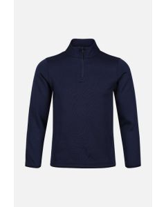 HARMOOD SCHOOL 1/4 ZIP TRACK TOP WITH SCHOOL LOGO (9230)